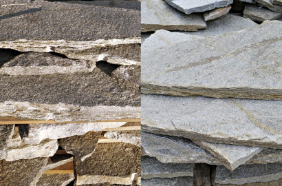 Pas japonais quartzite