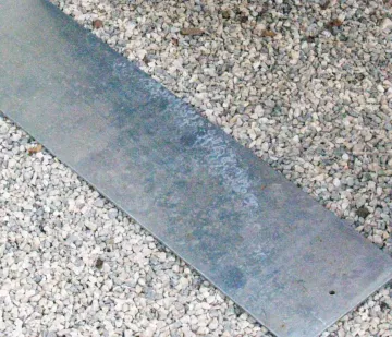 Bordure jardin en acier galvanisé