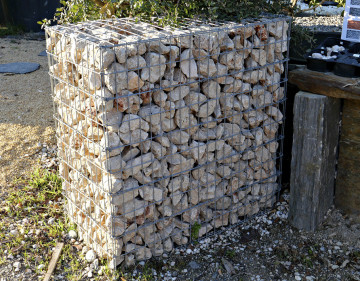 Gabion pour jardins espaces verts