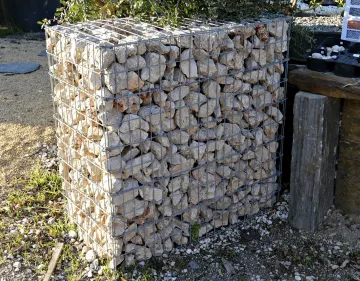 Gabion pour jardins espaces verts
