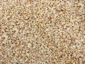 Concassé gravier mandarine pour jardins