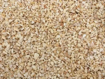 Concassé gravier mandarine pour jardins